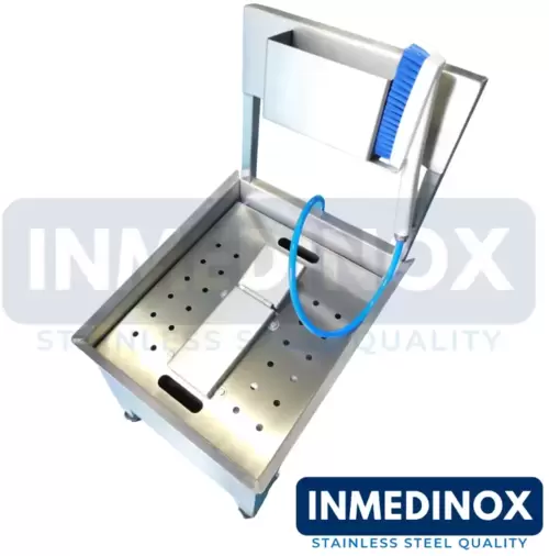 Lavabotas en acero inoxidable